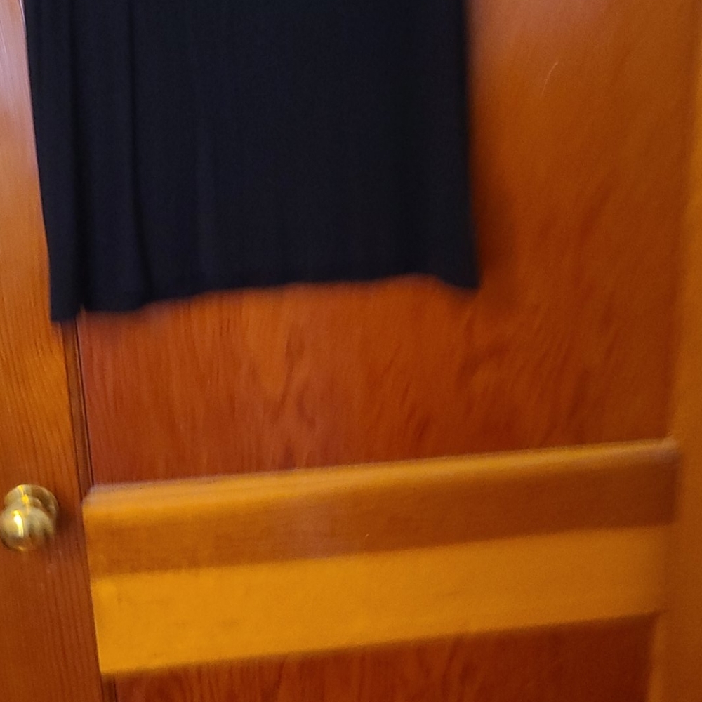 Gently used black off the shoulder top